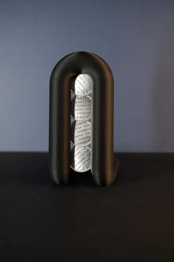 Wibble minimalist coffee pod holder product view in selected colour