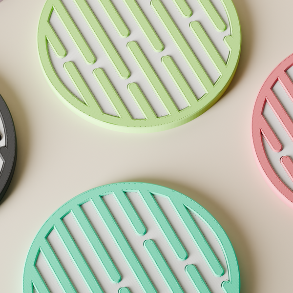 Modern Coaster Multi Colour