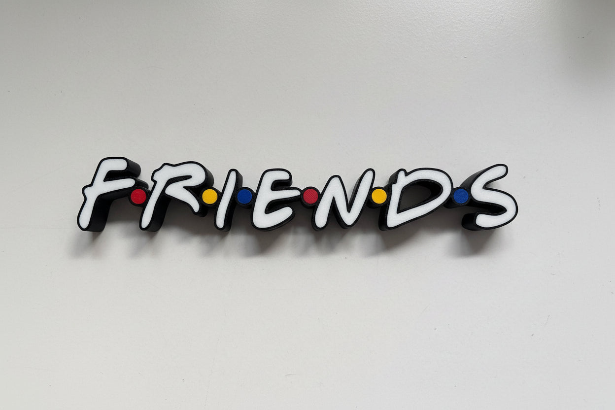 Friends Logo Display