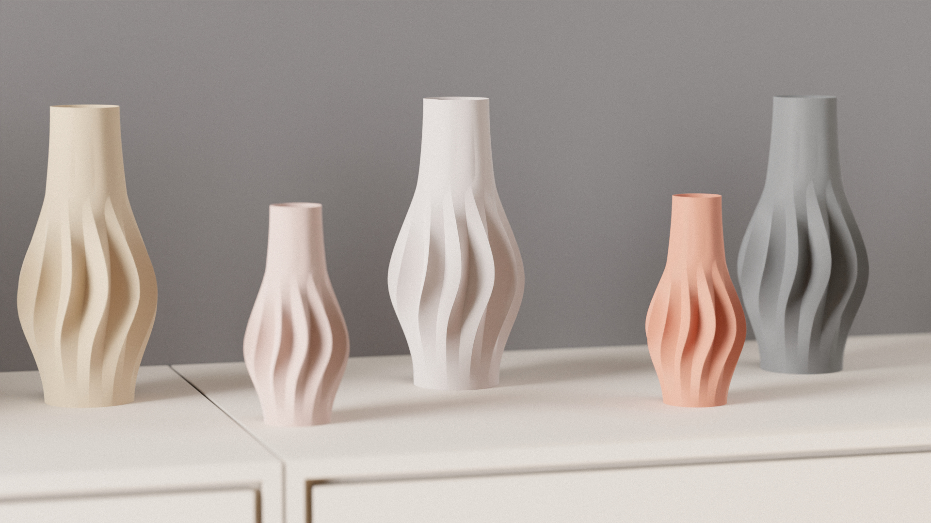 FlowForm Sculptural Vase