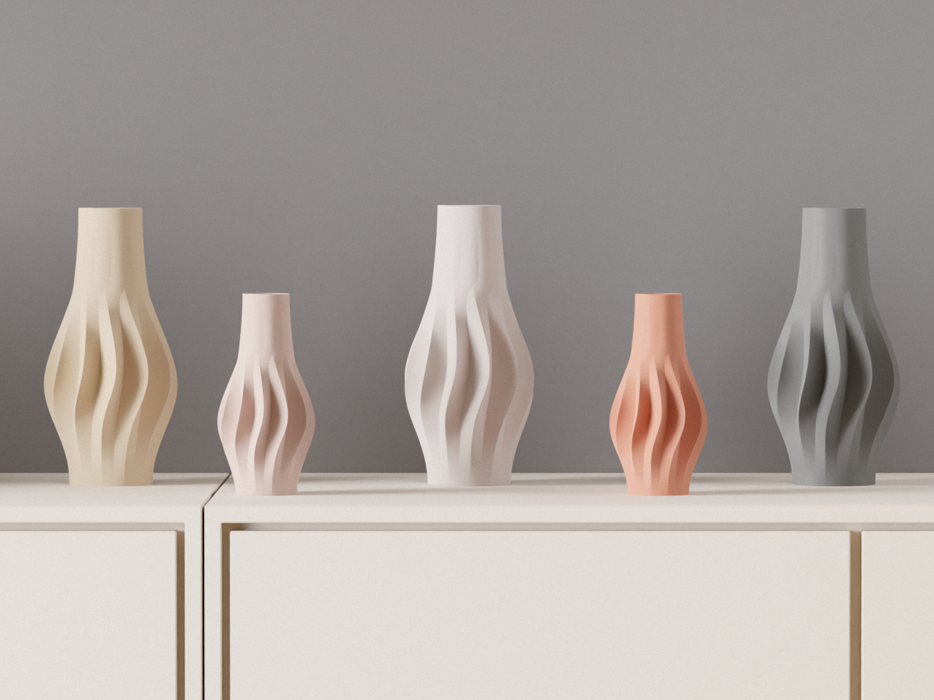 FlowForm Sculptural Vase