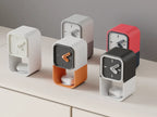 Desk Clock With Airpod Charger and Storage