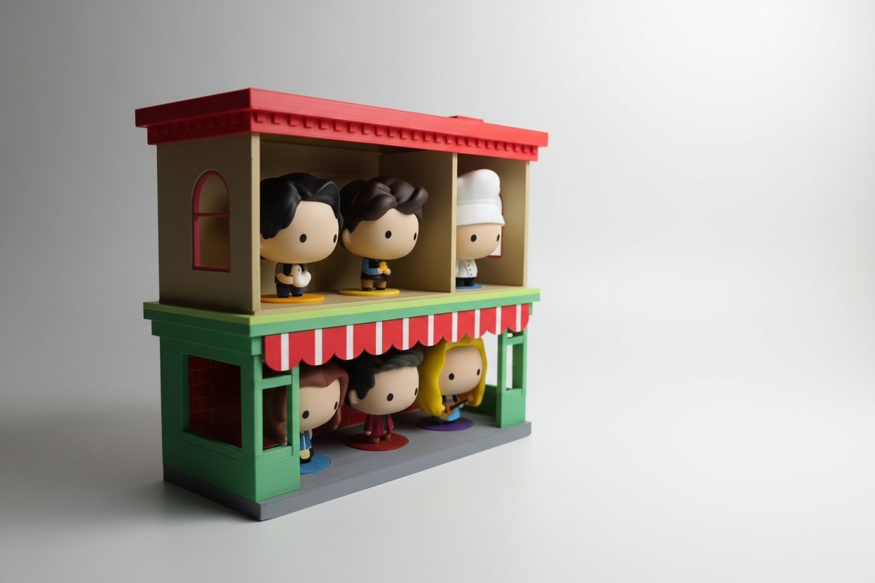 Friends Central Perk Display Stand – Shelf Diorama