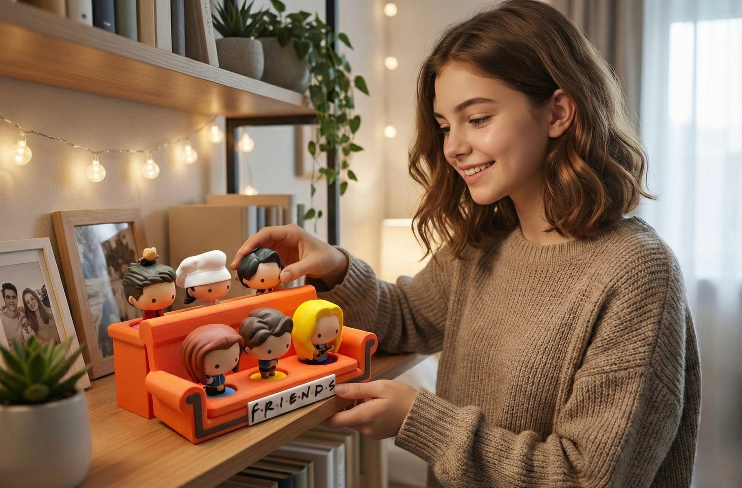 Couch Display – for McDonald's Figures – Lunqo