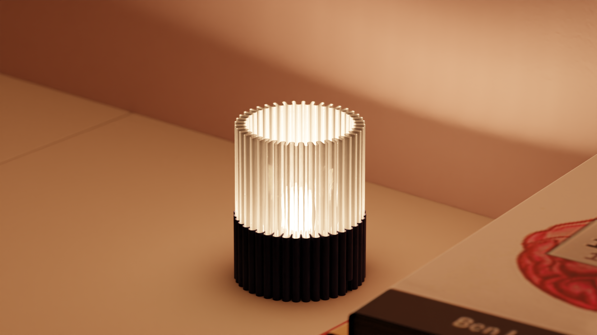 Pleated Glow Table Lamp