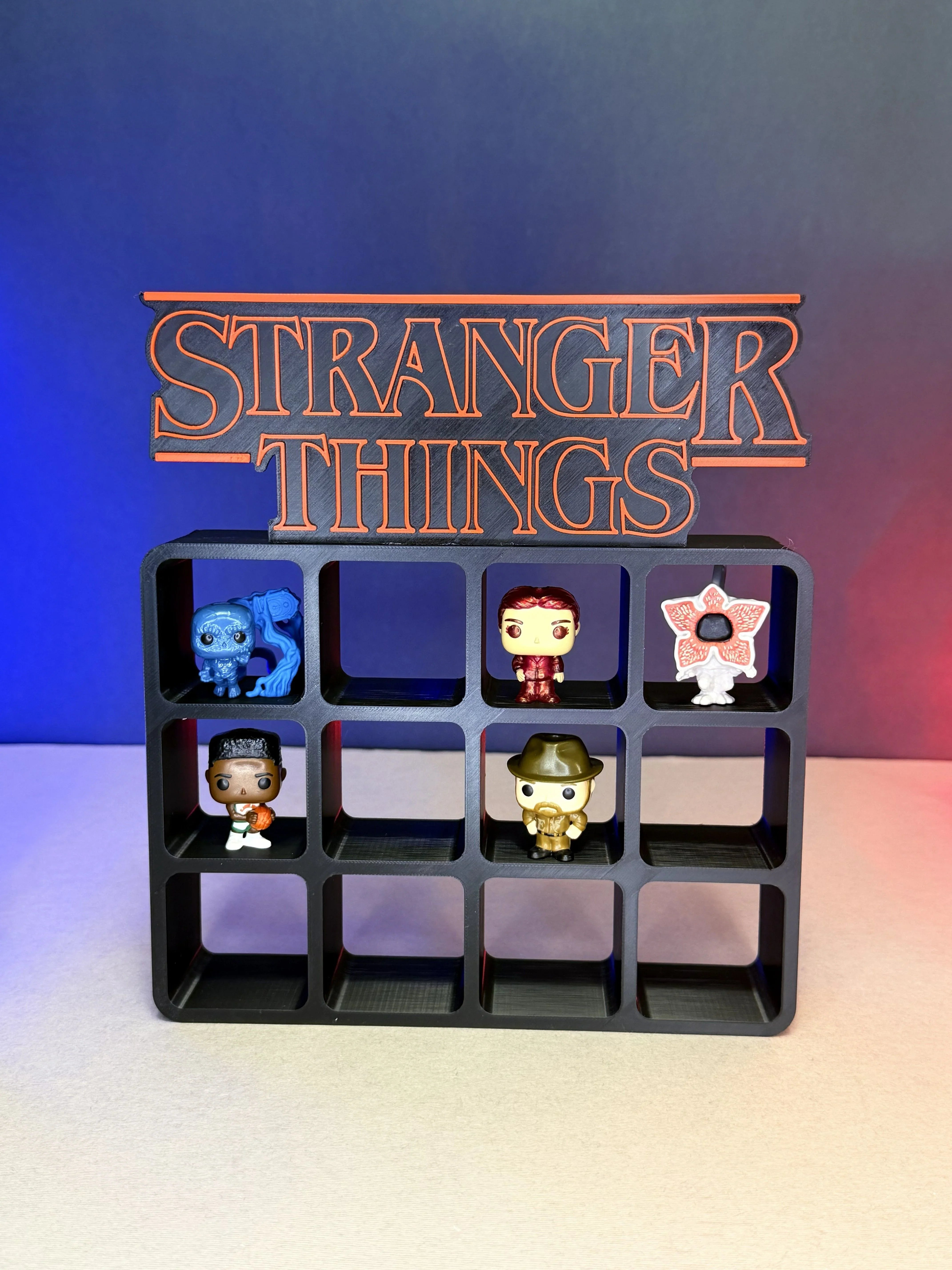 Kinder Joy Stranger Things Display Stand 12 Slots | Compact