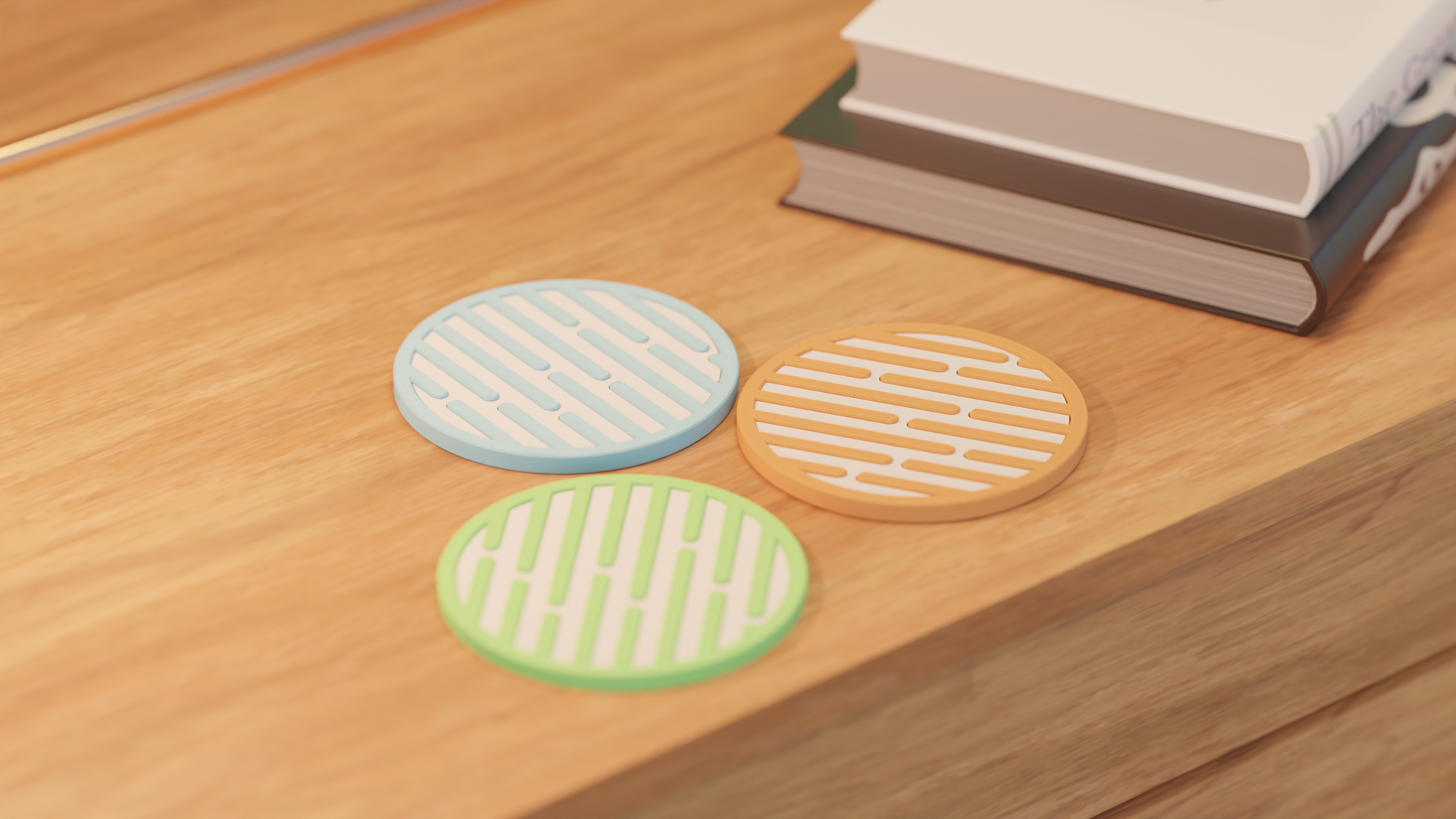 Modern Coaster Multi Colour