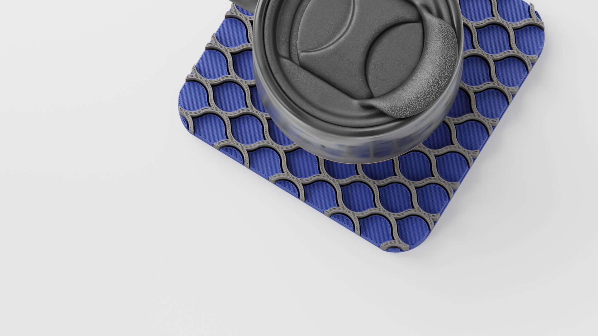 Satisfying Interlocking Coaster Set. Three in one