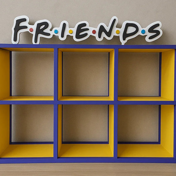 Friends Funko Pop Shelf