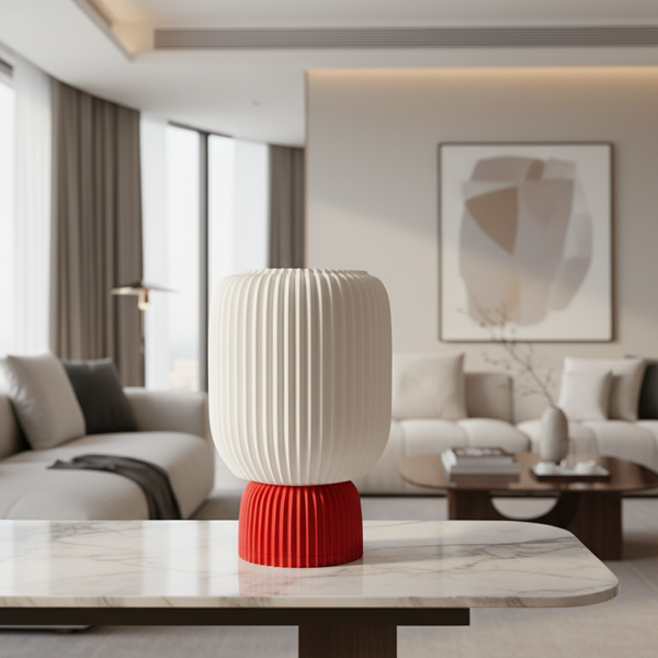 Aura Ribbed Lamp