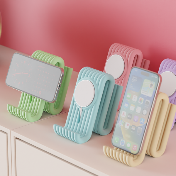 WibbleDock – Sculptural MagSafe Stand