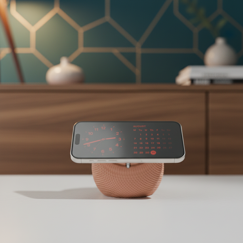 OrbDock – Sculptural MagSafe Stand