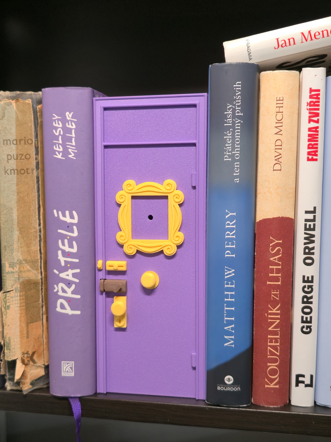 Purple Book Nook (money-box)