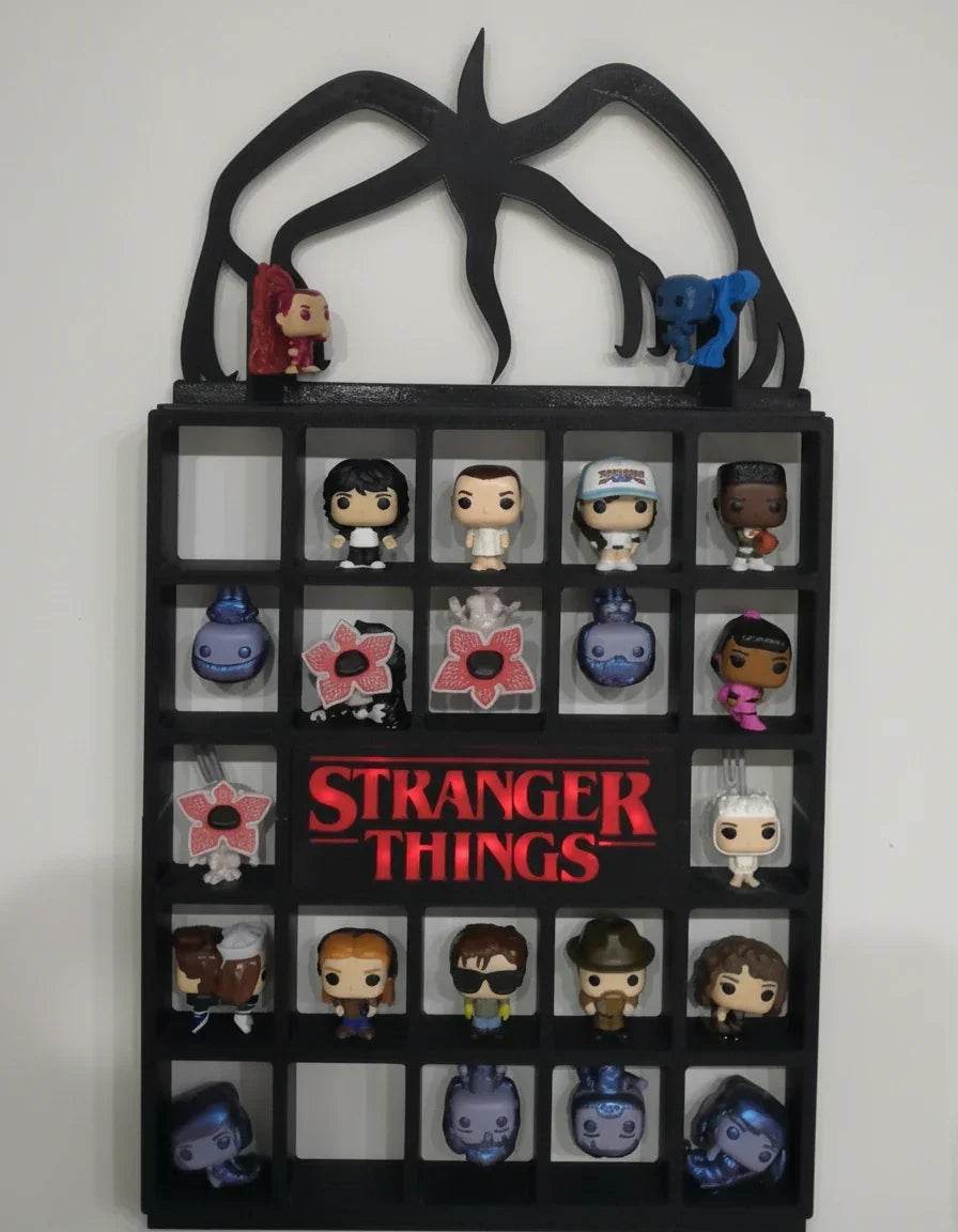 22-slot display stand with compatible mini collectible figures