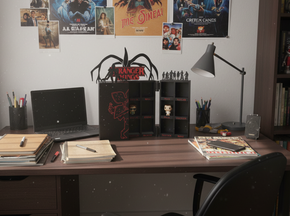 Stranger Things Kinder Joy Minifigure Display Stand