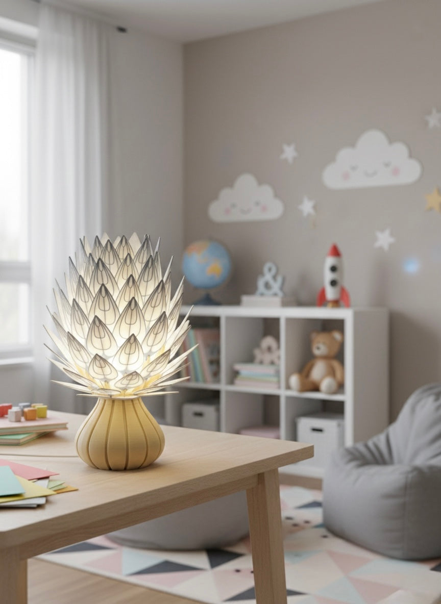 Lotus Bloom Table Lamp