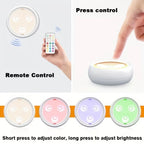 Wireless RGB Tap Light (Battery Powered)
