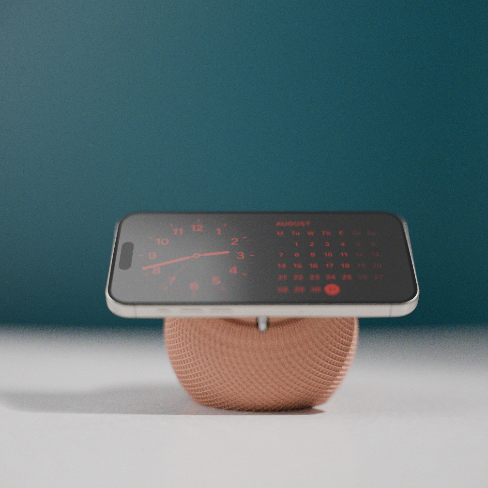 OrbDock – Sculptural MagSafe Stand