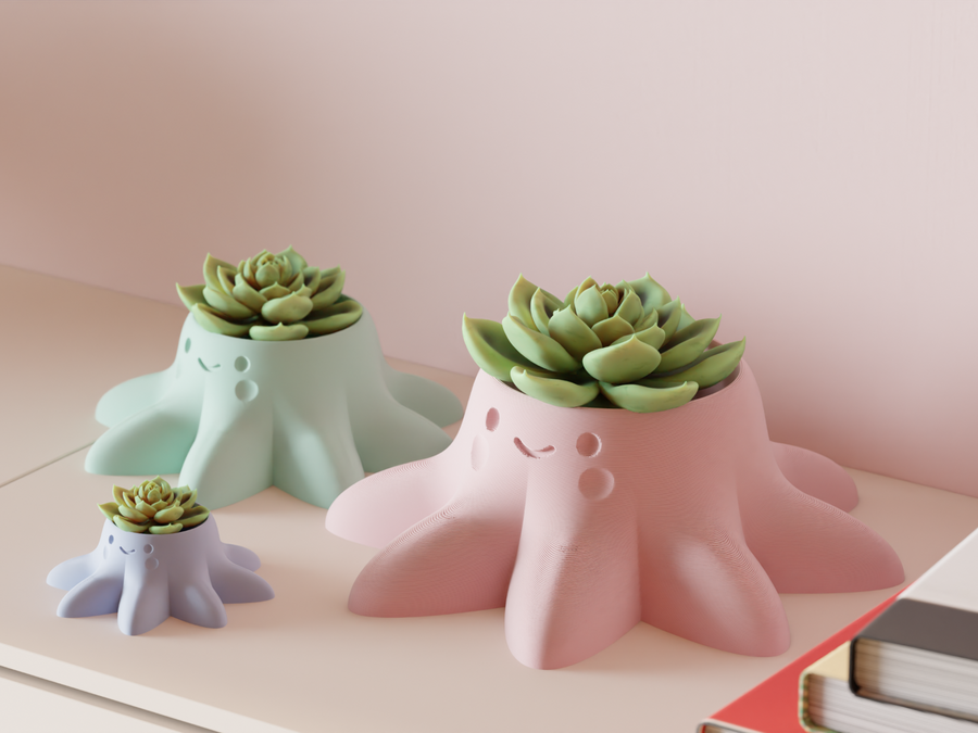 BloomGlow – Octopus-inspired Planter – view 1