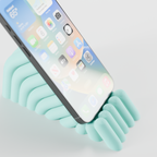 Bobble phone stand shown from an alternate angle for hands-free viewing.