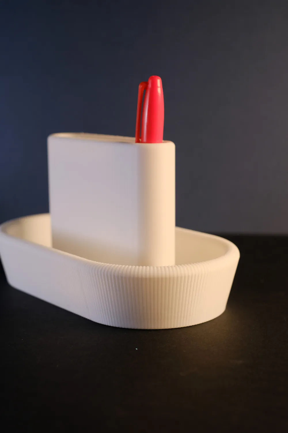 Desktop organiser displayed on a clean modern workspace