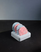 Coral coaster set with stand, view 14