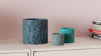 DuoForm arc-textured planter detail view 5