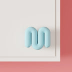 Wibble Aesthetic Cabinet Handle in selected colour – view 3