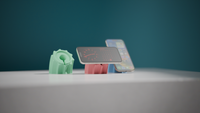 ArcDock – Sculptural MagSafe Stand