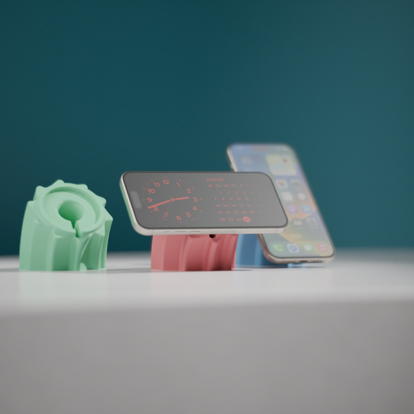 ArcDock – Sculptural MagSafe Stand