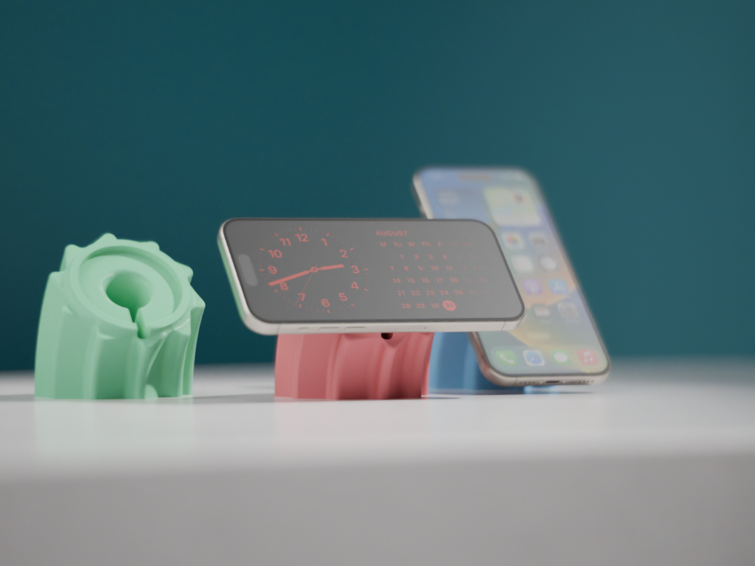 ArcDock – Sculptural MagSafe Stand