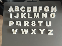 ABC Alphabet Letters – Arial Black Style