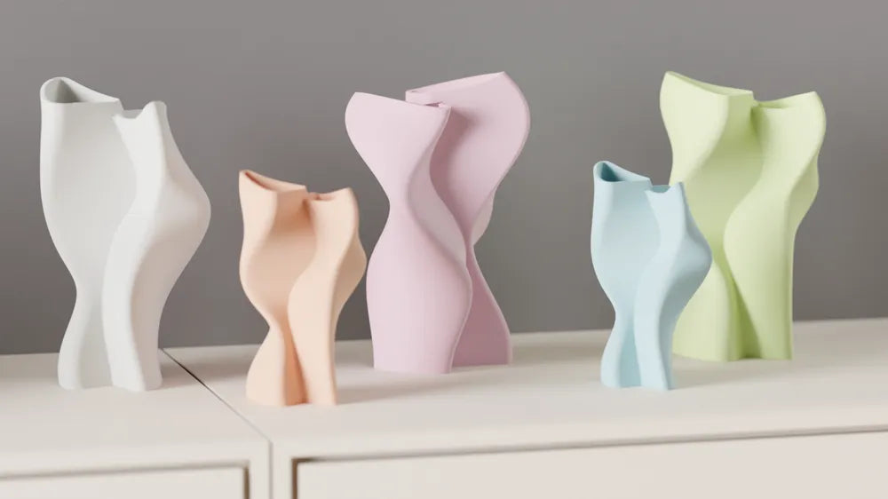 Modern wobble vase view 5