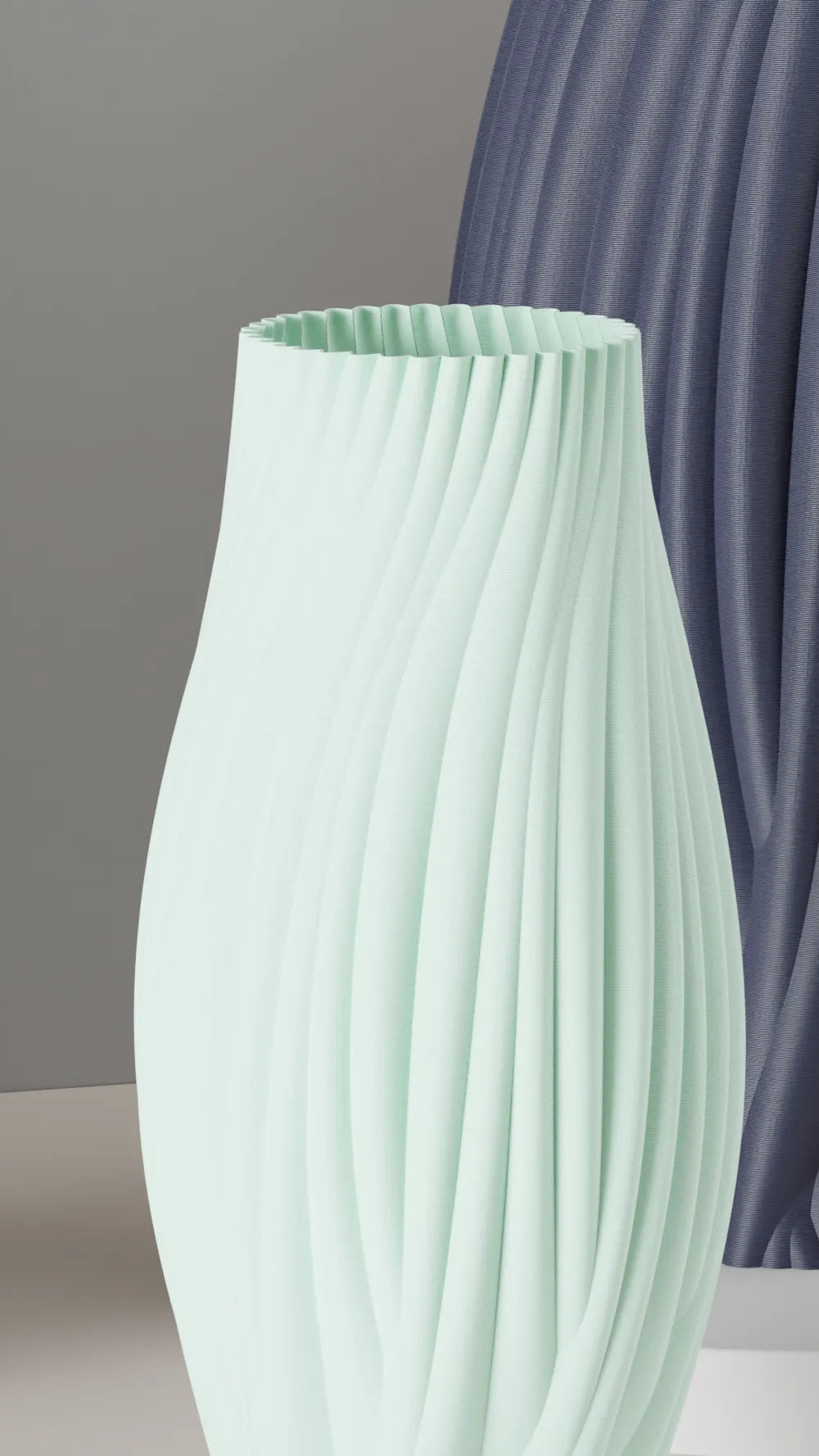 Flowing organic vase view 15