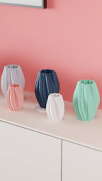 Organic sculptural vase view 7