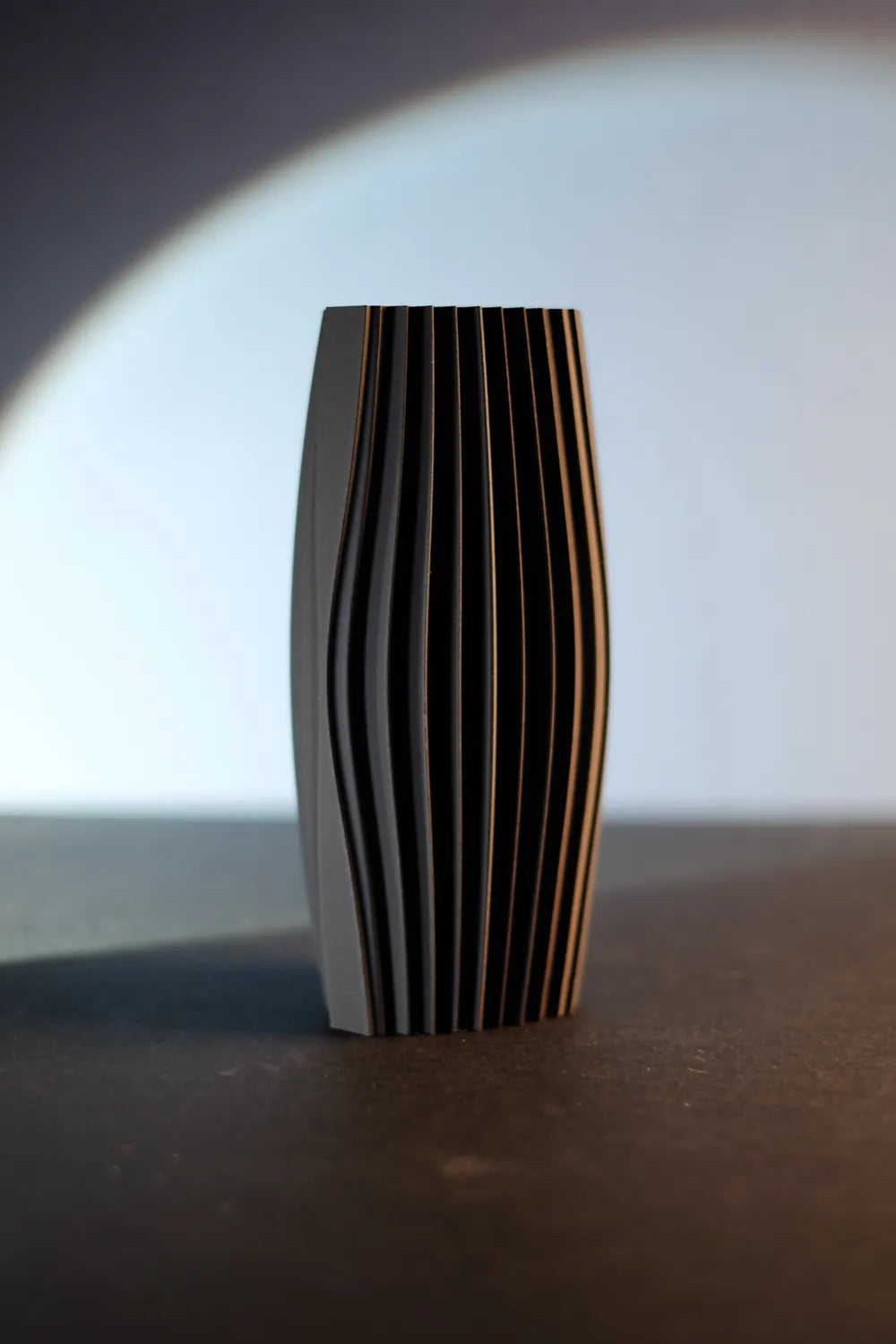 Tri ripple vase view 6
