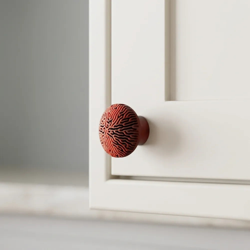 Coral style cabinet handle view 3