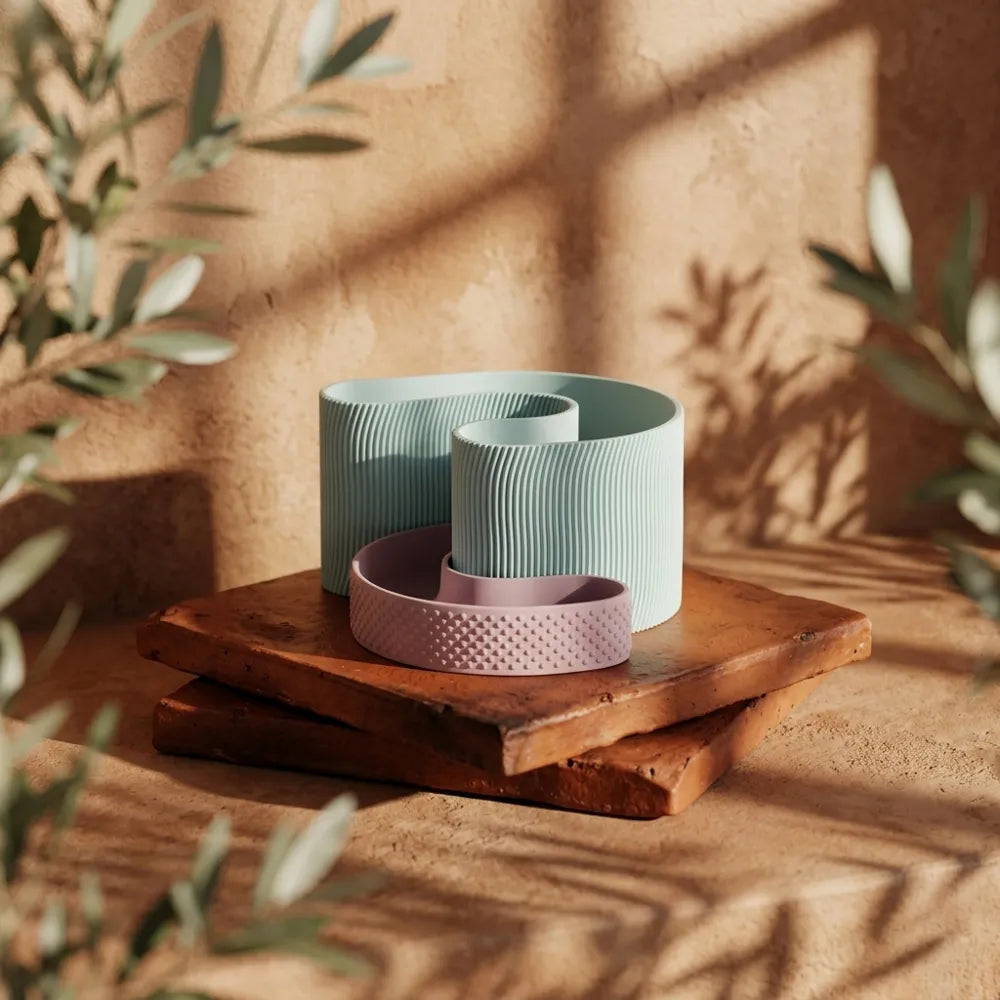 Modern interlocking desktop organiser view 13