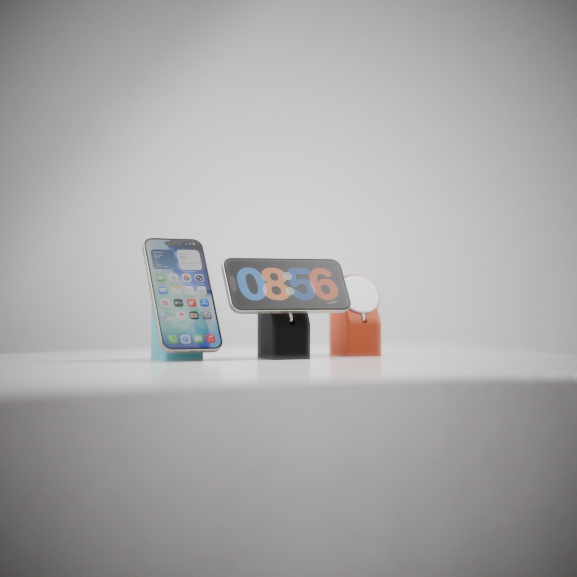 BlockDock – Minimal MagSafe Stand