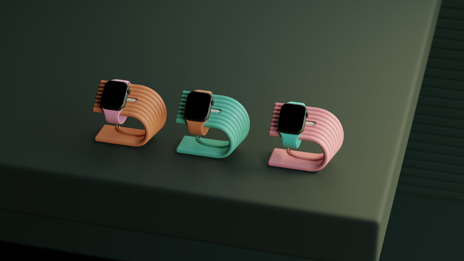 Modern Apple Watch Charging Stand