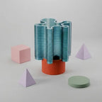 RippleWave E27 table lamp with decorative props shown nearby; props are not included