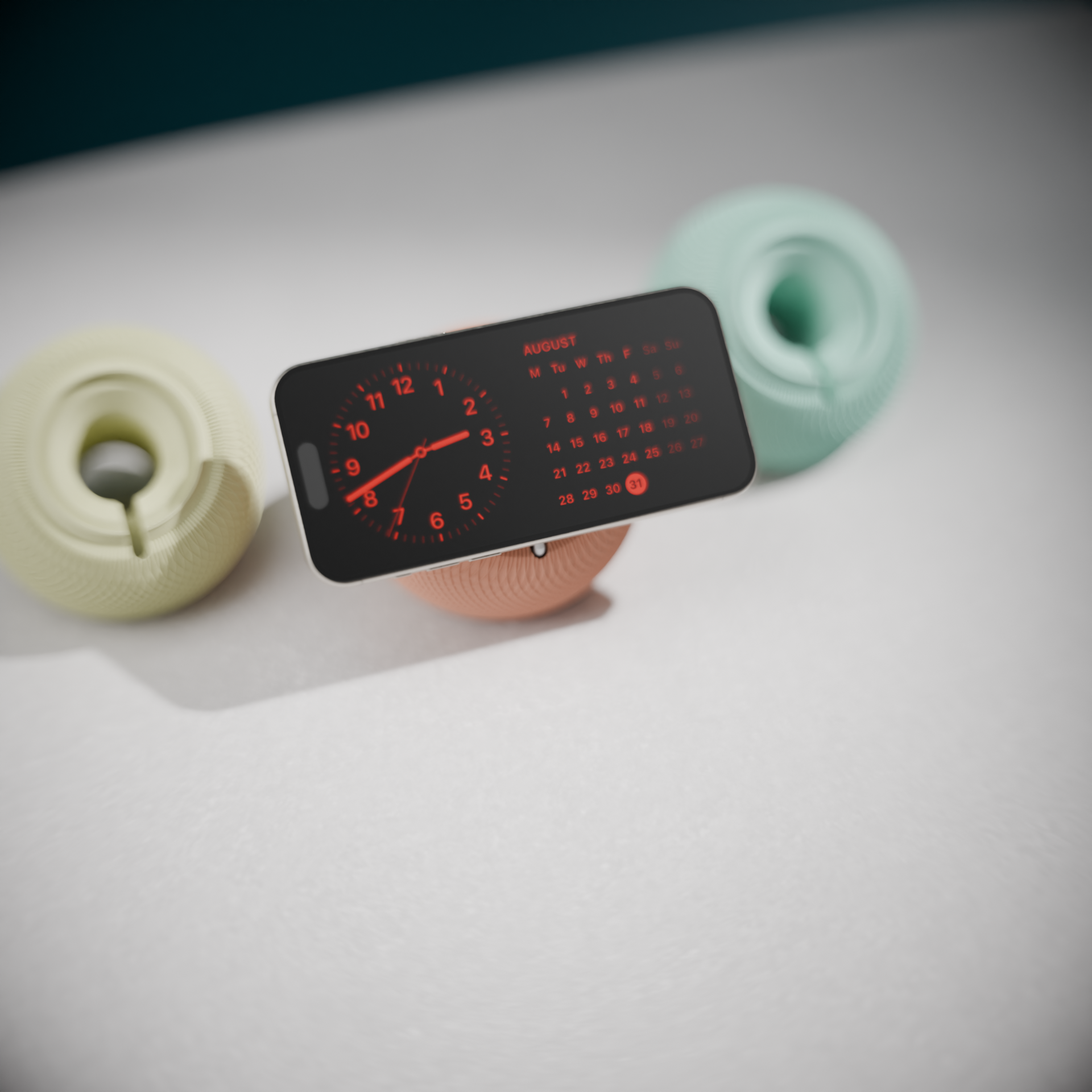 OrbDock – Sculptural MagSafe Stand