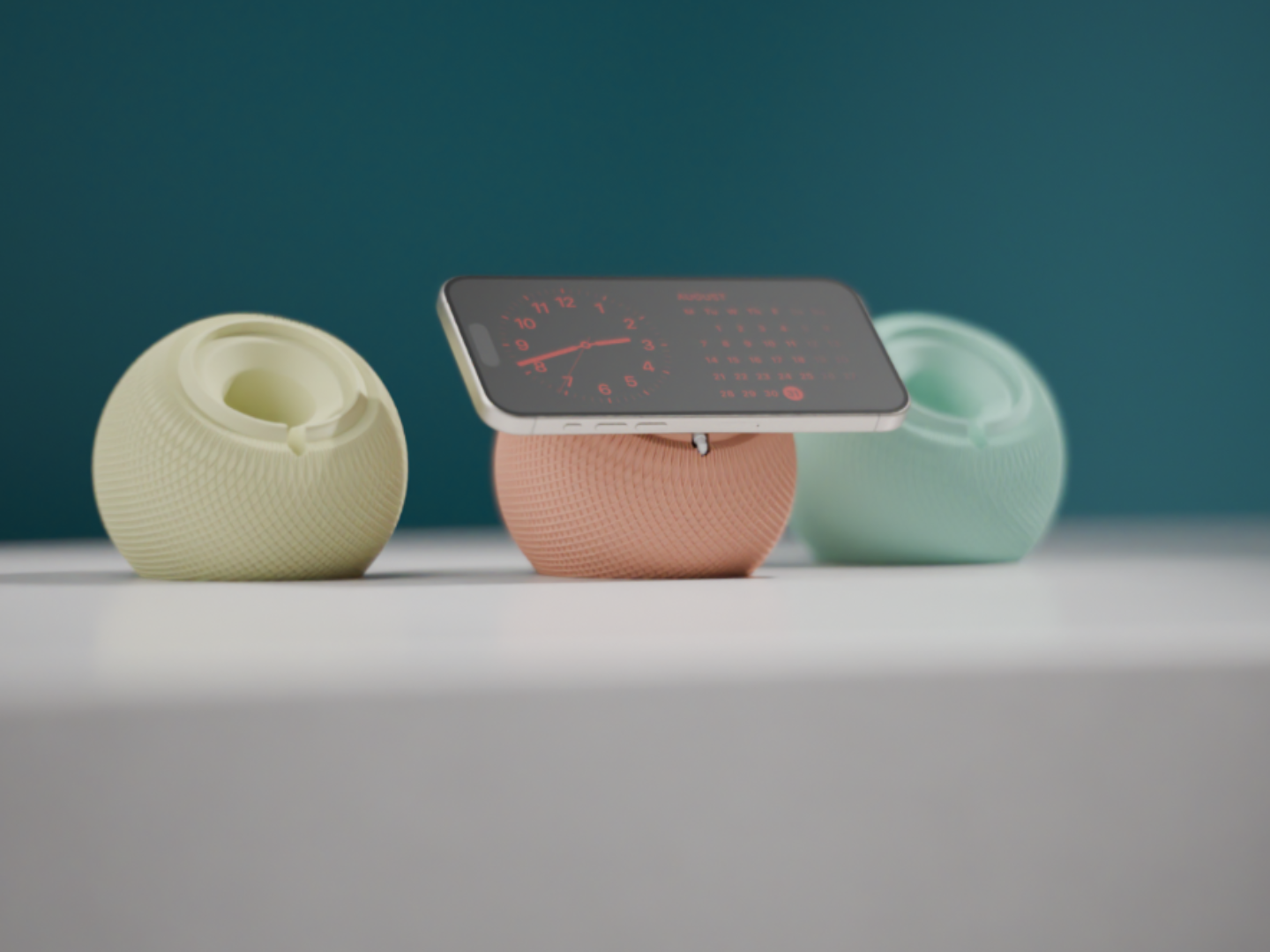 OrbDock – Sculptural MagSafe Stand