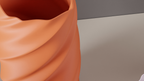 TwistForm Modern Vase