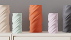 TwistForm Modern Vase
