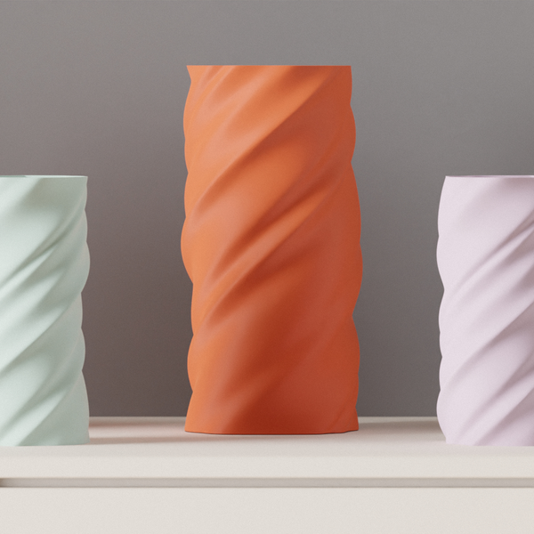 TwistForm Modern Vase
