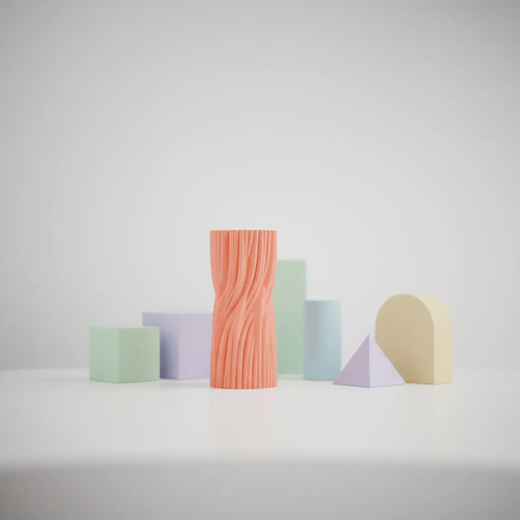 Sway sculptural wave vase product image 3