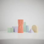 Sway sculptural wave vase product image 3
