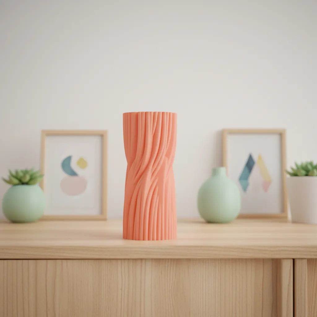 Sway sculptural wave vase product image 4