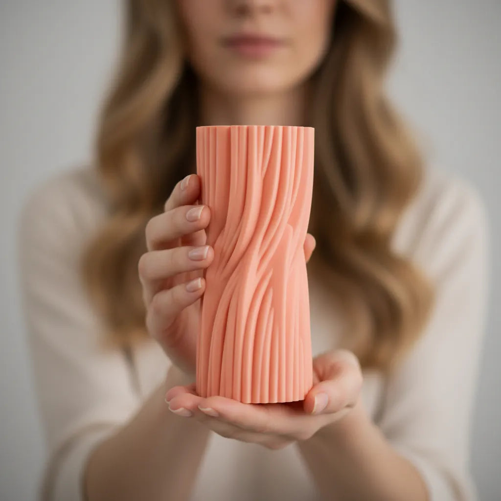 Sway sculptural wave vase product image 7